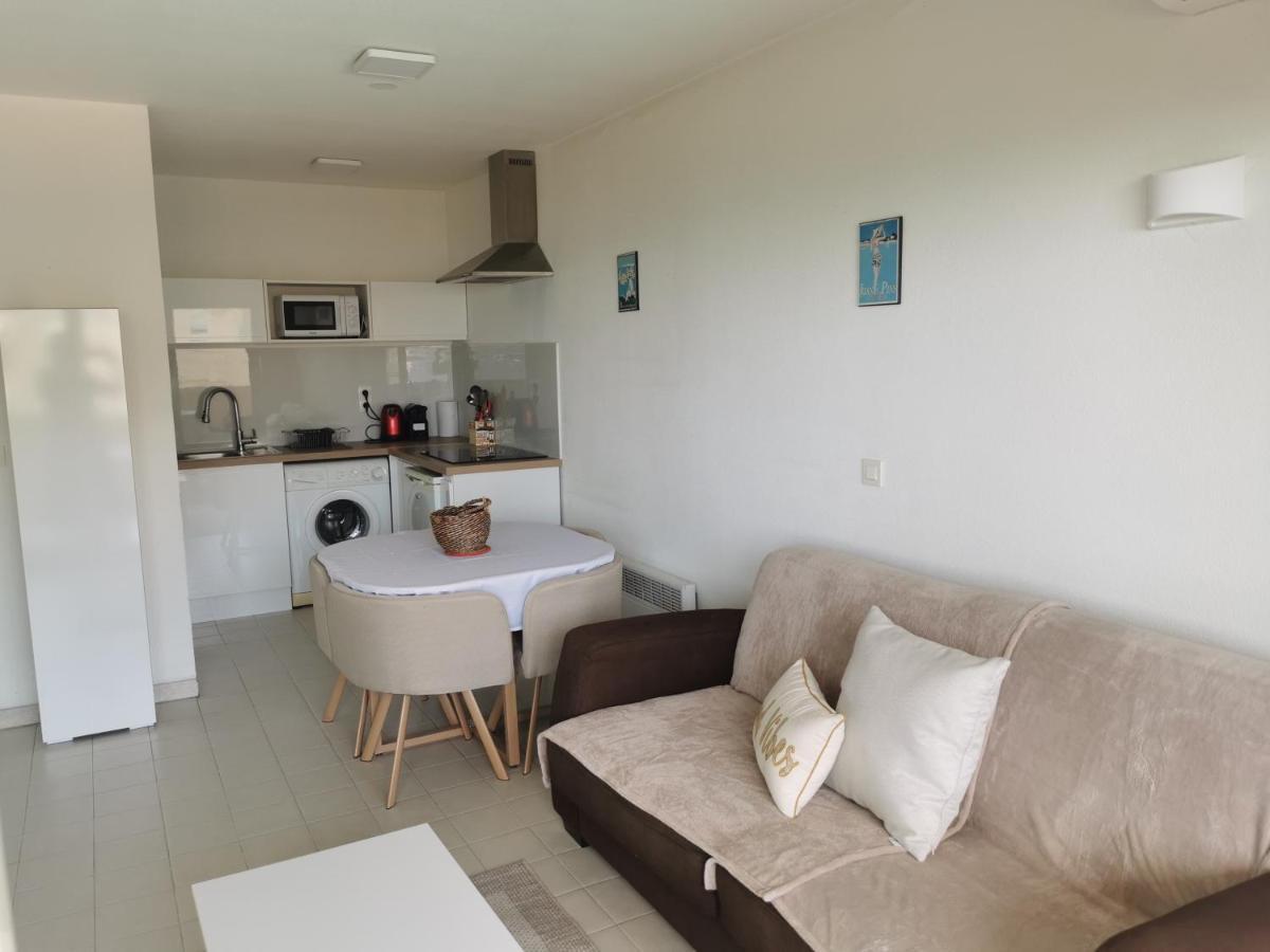 Antibes Les Pins 2 Pieces Vue Mer Piscine Parking Apartman Kültér fotó